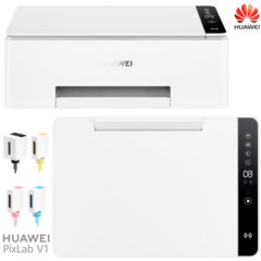 Impressora 3-em-1 Huawei PixLab V1 com sistema operacional HarmonyOS 3.0
