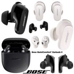 Fones Bose QuietComfort Earbuds II com qualidade superior