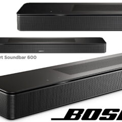 Bose Smart Soundbar 600 com Dolby Atmos e tamanho compacto