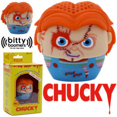 Chucky Bitty Boomers, a mini caixa de som do Brinquedo Assassino (Halloween)