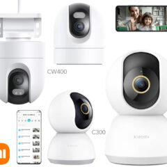 Câmeras de segurança Xiaomi: CW400 para fora e C300 para dentro de casa