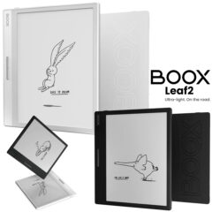 Leitor digital Onyx Boox Leaf2 e-Reader com botões físicos