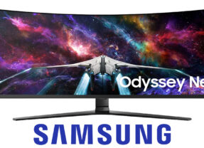 Monitor Samsung Odyssey Neo G9 com tela curva de 57 polegadas e qualidade 8K