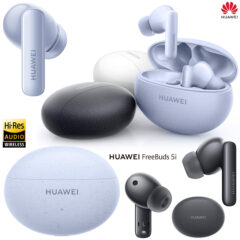 Fones Huawei FreeBuds 5i com som Hi-Res e ANC