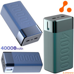 Powerbank Ambrane Stylo Boost 40000mAh para nunca mais ficar sem bateria