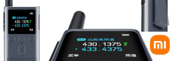 Walkie Talkie Xiaomi Mi 2S com Bluetooth e 120 horas no modo de espera