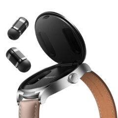 Smartwatch Huawei Watch Buds tem fones de ouvido com ANC escondidos