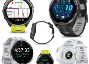 Relógio Garmin Forerunner 965 Smartwatch com bezel de titânio e tela AMOLED