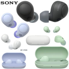 Fones de ouvido Sony WF-C700 com 4 cores e ANC