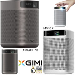 Projetores portáteis XGIMI MoGo 2 e MoGo 2 Pro