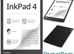 Pocketbook InkPad 4 e-Book Reader com Bluetooth e alto-falante para audiobooks