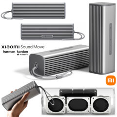Caixa de som Xiaomi Sound Move com afinação acústica Harman Kardon