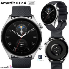 Smartwatch Amazfit GTR 4 Limited Edition com caixa de aço inoxidável e outras novidades