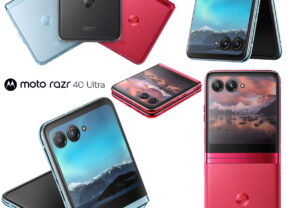 Novo smartphone Motorola Moto Razr 40 Ultra com tela dobrável