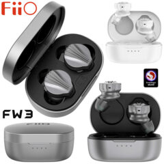 Fones FiiO FW3 HiFi TWS Earbuds com design diferente e chip DAC independente