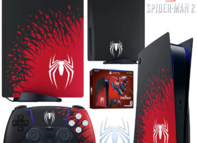 PlayStation 5 versão especial do game Marvel’s Spider-Man 2