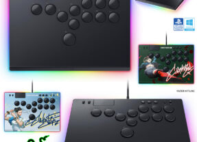 Controlador Razer Kitsune com design diferente para games de luta