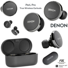 Fones Denon PerL Pro Premium com codec Qualcomm aptX Lossless