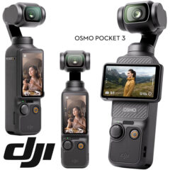 Câmera gimbal DJI Osmo Pocket 3 com tela giratória e sensor de 1 polegada