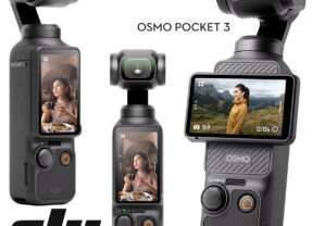 Câmera gimbal DJI Osmo Pocket 3 com tela giratória e sensor de 1 polegada