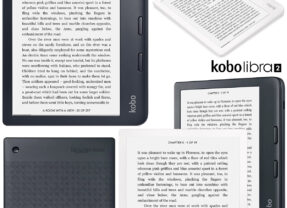 Leitor digital Rakuten Kobo Libra 2 com botões físicos