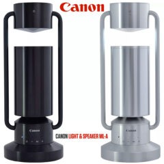 Caixa de som e luminária Canon Light & Speaker ML-A