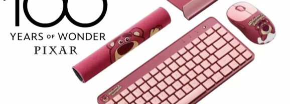 Set Lotso Pixar teclado e mouse Xiaomi Disney 100 Anos