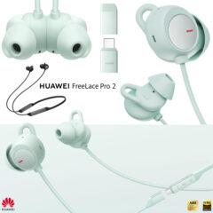 Fones Huawei FreeLace Pro 2 Neckband com cabo USB-C integrado