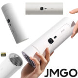 Projetor portátil JMGO P5 com resolução 1080P e formato diferente