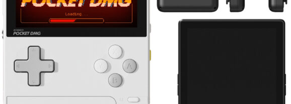 Console portátil Ayaneo Pocket DMG com design retrô, chip Snapdragon e tela OLED