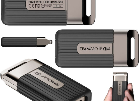 Flash Drive Teamgroup PD20 Mini External SSD com até 4TB