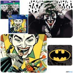 Mousepads DC Comics com Batman, Robin e Coringa