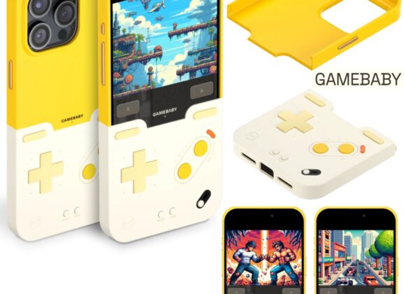 Case GameBaby transforma o iPhone em um console de games tipo Game Boy