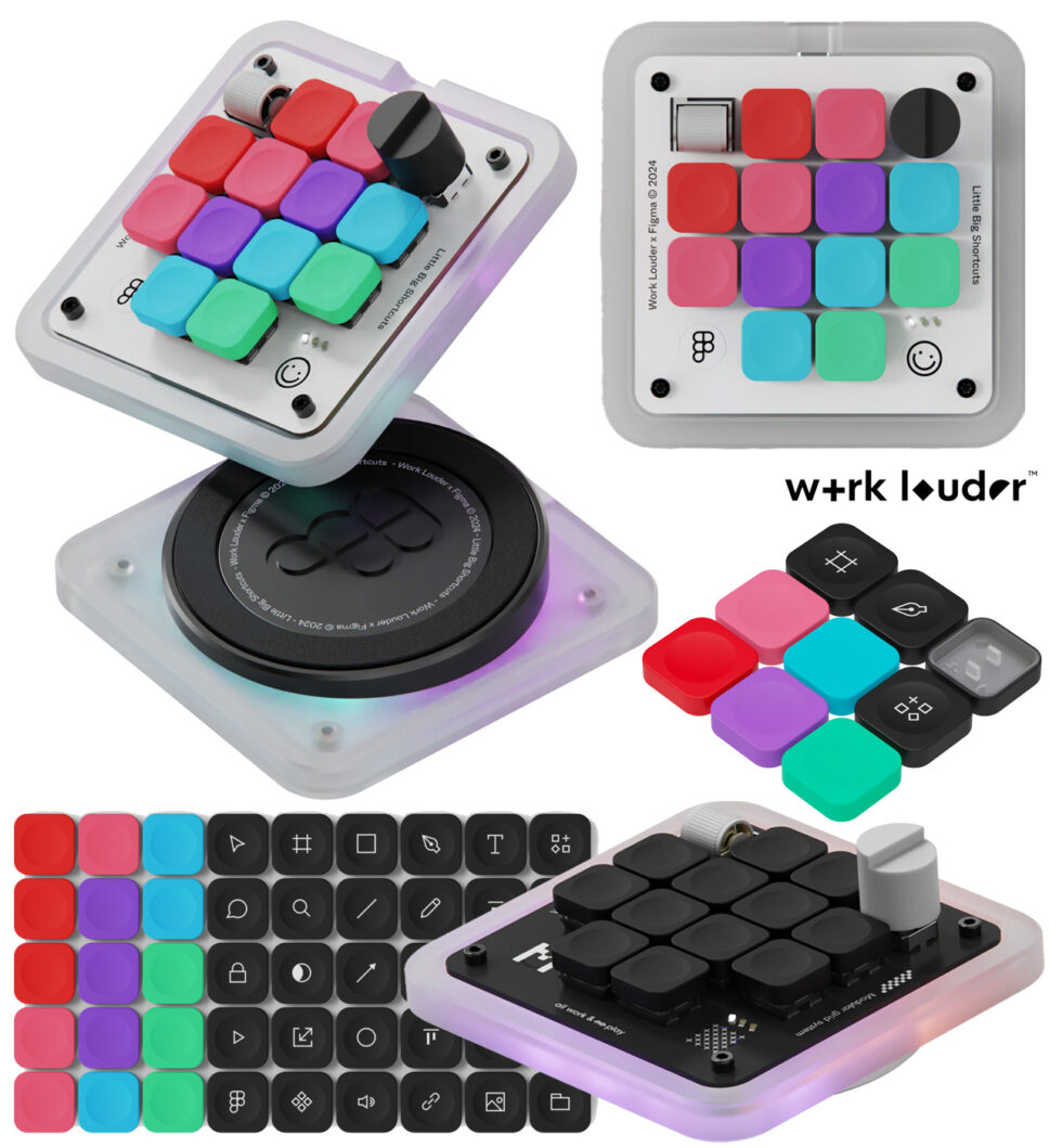 Mini-Teclado Creator Micro com 12 teclas mecânicas e dois botões ...