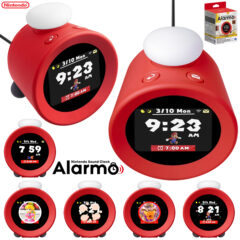 Despertador Nintendo Sound Clock: Alarmo com tela colorida e sensor de movimentos