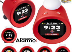 Despertador Nintendo Sound Clock: Alarmo com tela colorida e sensor de movimentos