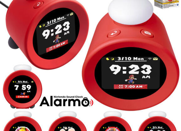 Despertador Nintendo Sound Clock: Alarmo com tela colorida e sensor de movimentos