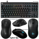 Logitech PRO: Teclado e 2 tipos de Mouse projetados para jogadores competitivos