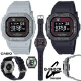 Relógio Casio G-Shock DWH5600 com monitoramento de saúde e exercícios