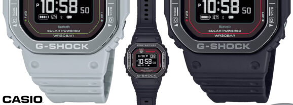 Relógio Casio G-Shock DWH5600 com monitoramento de saúde e exercícios