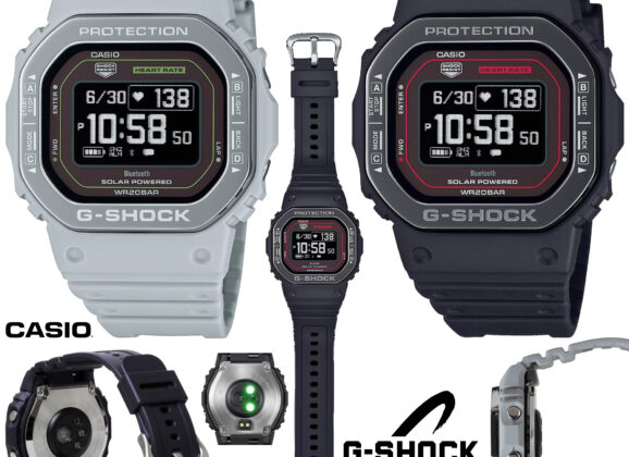 Relógio Casio G-Shock DWH5600 com monitoramento de saúde e exercícios