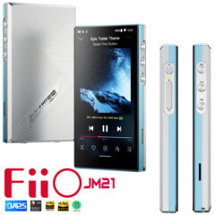 Player de música FiiO JM21 Hi-Res Lossless com dois DACs Cirrus Logic de 32 bits