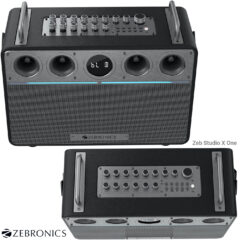 Caixa de Som Zeb StudioX One com 240W RMS de potência