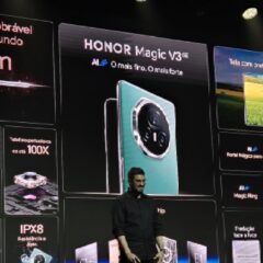 Honor chega ao Brasil com smartphones, wearables, e em breve, dobrável Magic V3