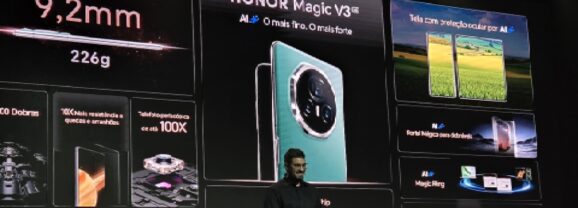 Honor chega ao Brasil com smartphones, wearables, e em breve, dobrável Magic V3