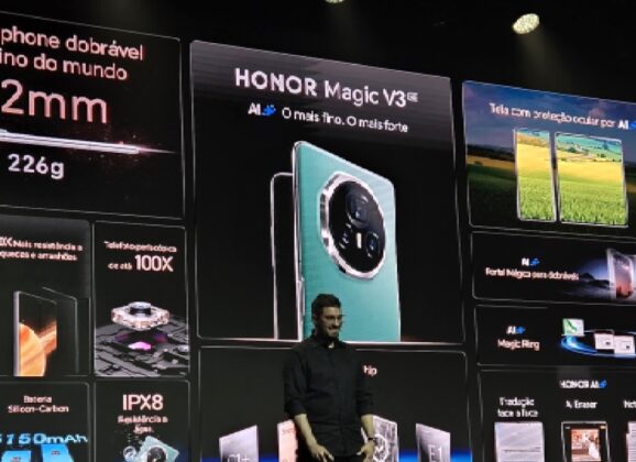 Honor chega ao Brasil com smartphones, wearables, e em breve, dobrável Magic V3