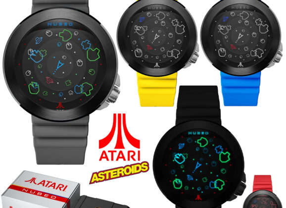 Relógio Atari Asteroids Watch nos 45 anos do clássico game arcade