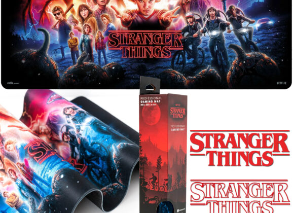 Mousepad Stranger Things XL em tamanho gigante