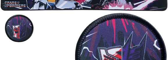 Mousepad Transformers Desk Pad com Optimus Prime e Megatron