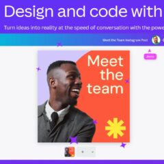 Canva AI, Code e Sheets prometem automatizar criação de design no app